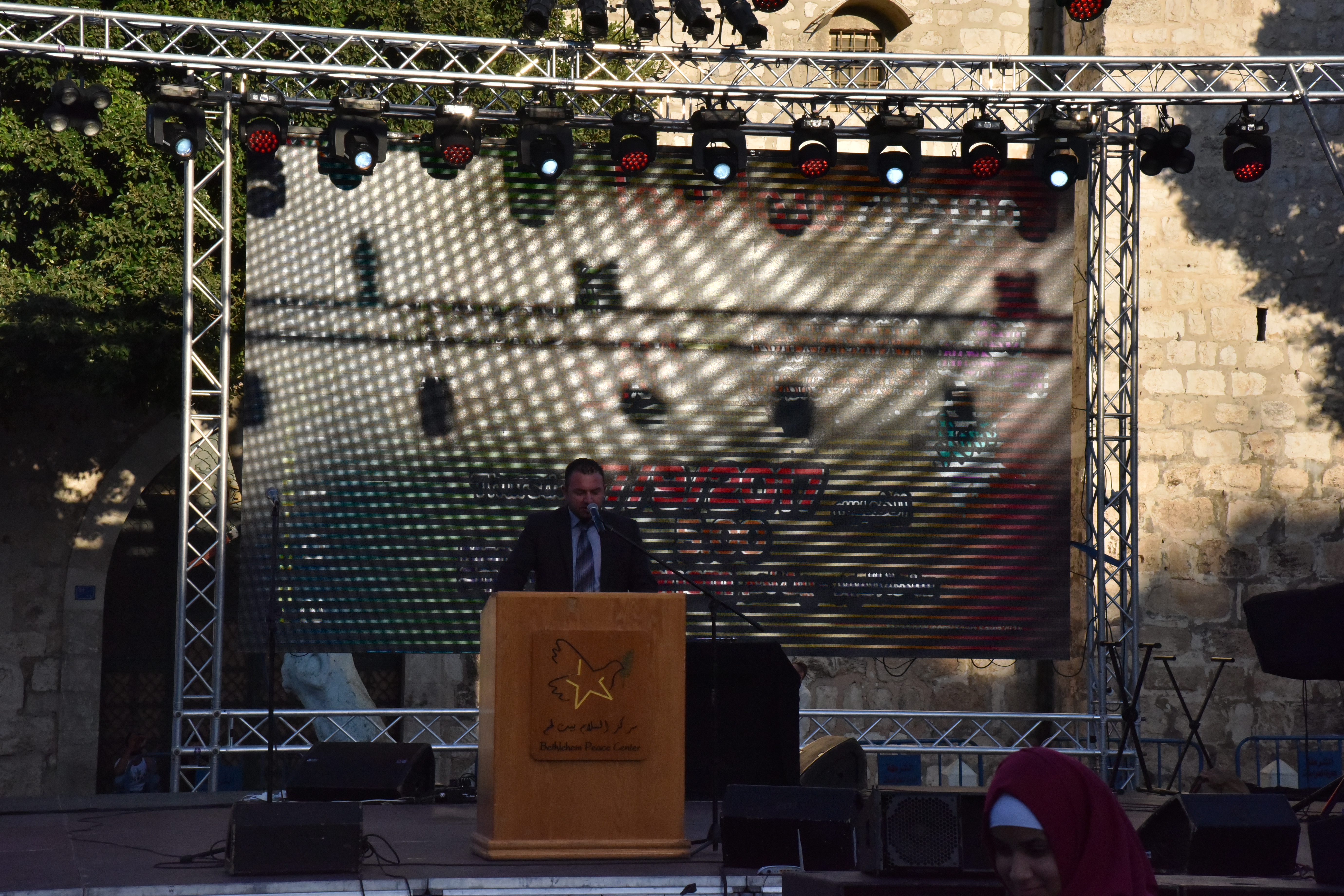 افتتاح مهرجان سوا سوا 2017 من ساحة المهد بيت لحم 