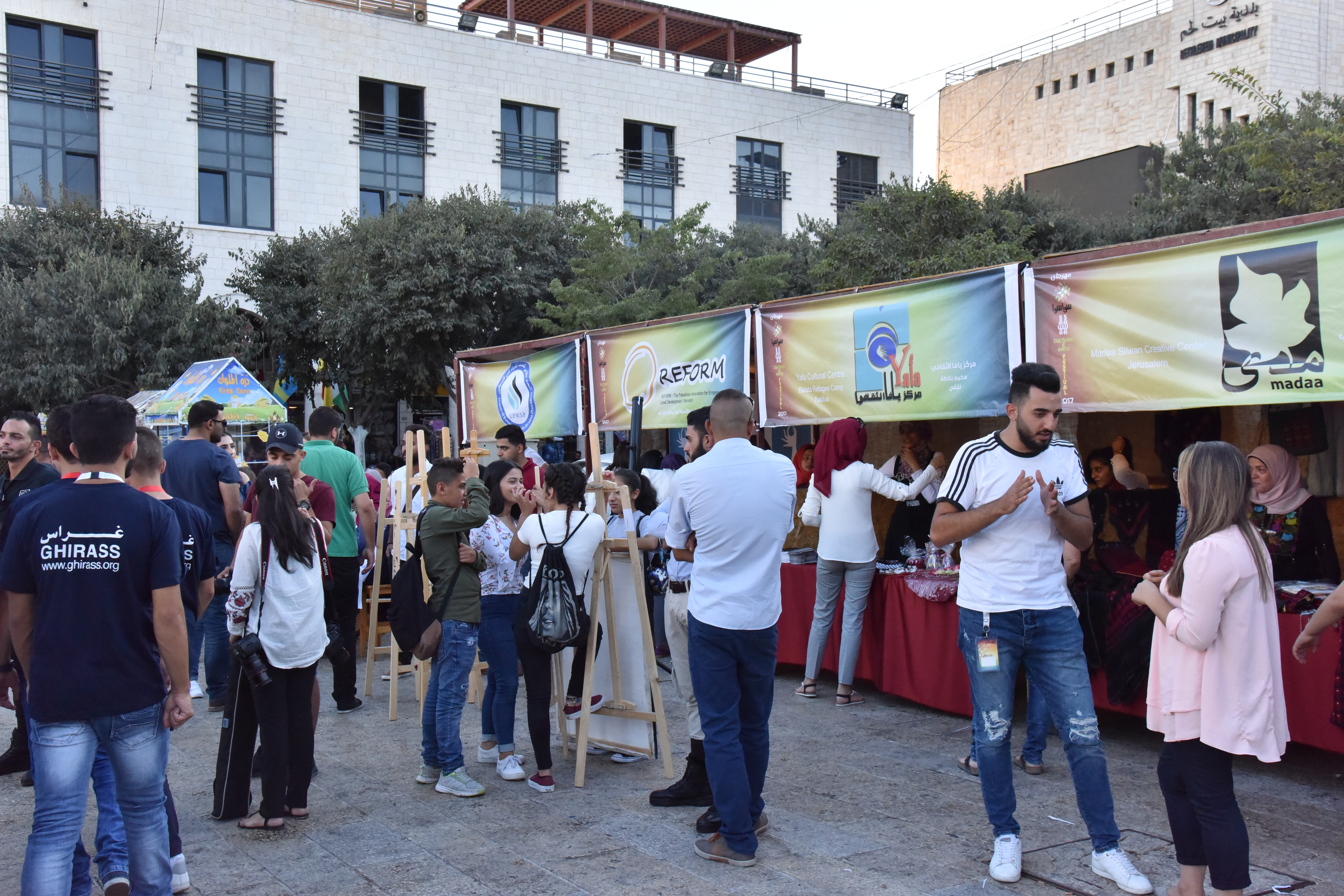 افتتاح مهرجان سوا سوا 2017 من ساحة المهد بيت لحم 