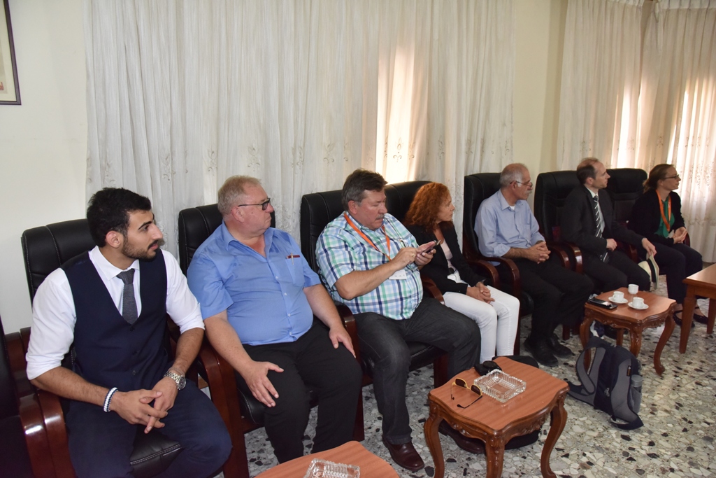 رئيس بلدية بيت لحم يلتقي وفدا ألمانيا ممثلا عن الوزارة الفدرالية للتعاون الإقتصادي والتنمية ومؤسسة Global Engagement