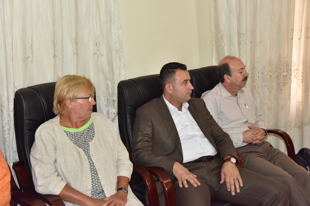 حنانيا يستقبل رئيس بلدية ينا ونائب رئيس بلدية كولون