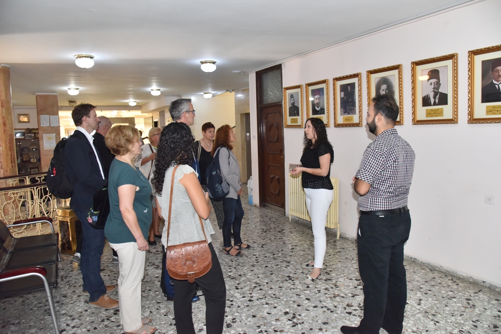 حنانيا يستقبل رئيس بلدية ينا ونائب رئيس بلدية كولون