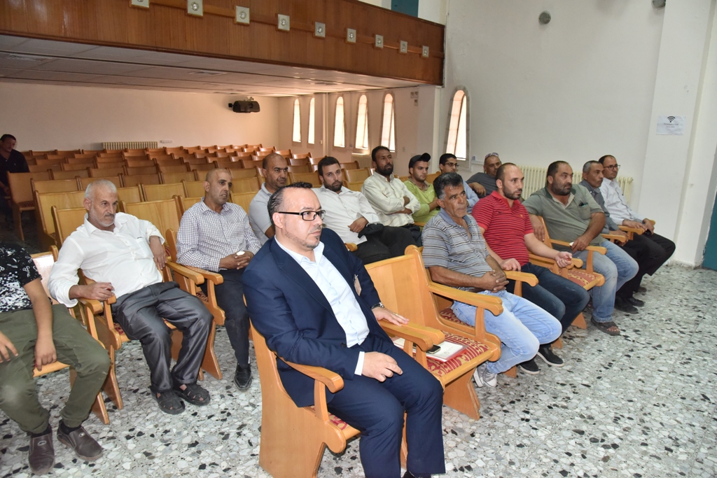  اجتماع أعضاء لجنة التخطيط الإستراتيجي مع دائرتي الصحة والهندسة 