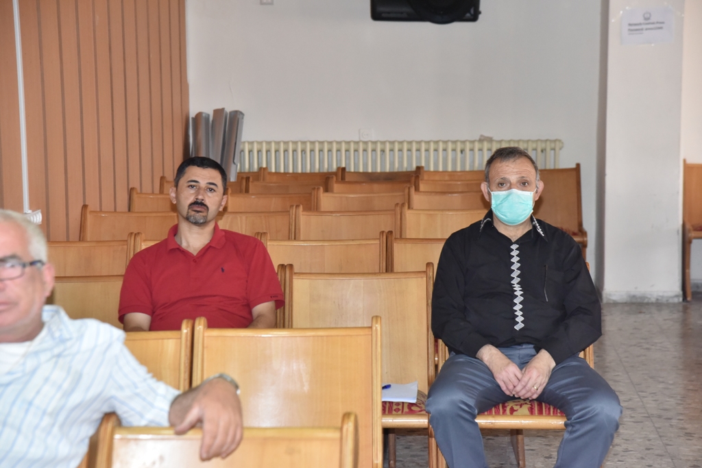  اجتماع أعضاء لجنة التخطيط الإستراتيجي مع دائرتي الصحة والهندسة 