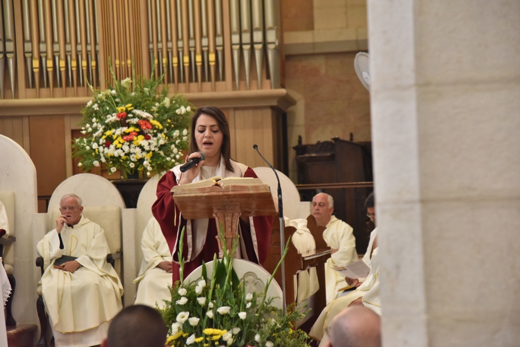 سلمان يمنح الاب فلتس مواطنة الشرف لمدينة بيت لحم في احتفال اليوبيل الفضي لرسامته الكهنوتية 