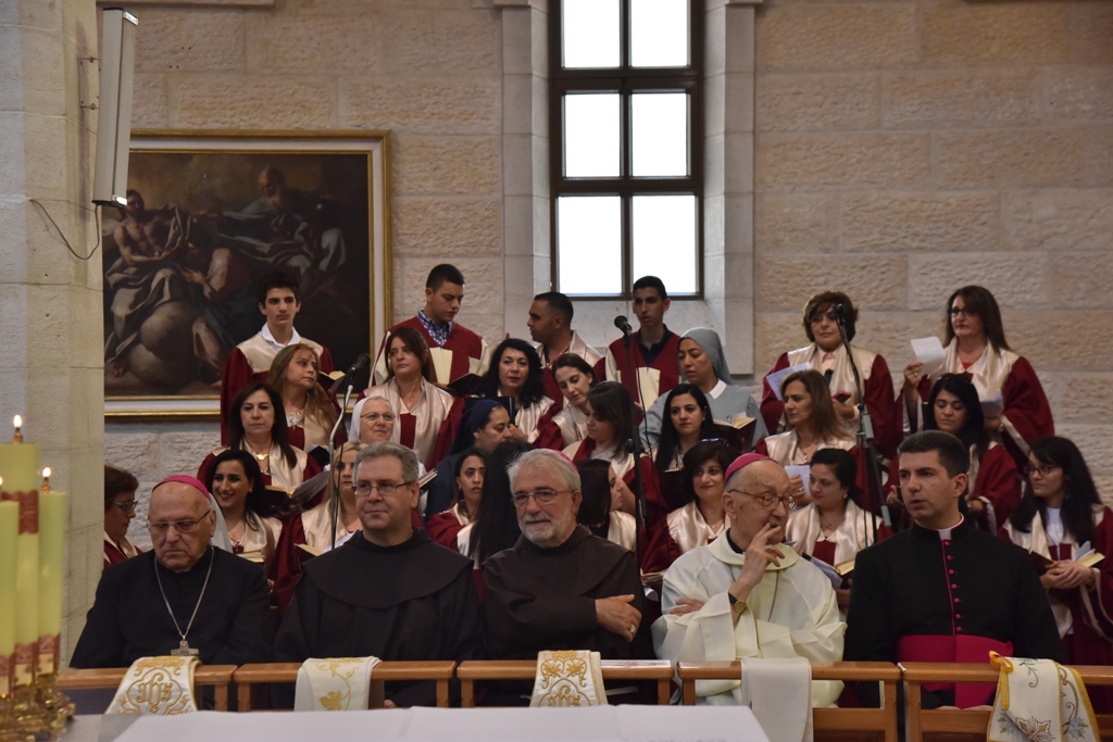 سلمان يمنح الاب فلتس مواطنة الشرف لمدينة بيت لحم في احتفال اليوبيل الفضي لرسامته الكهنوتية 