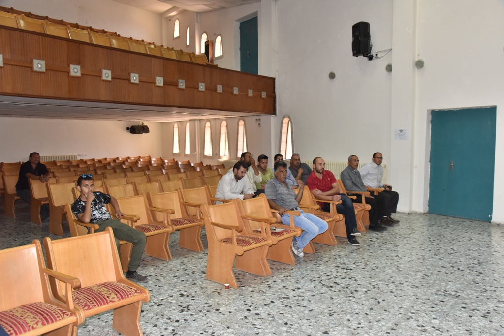  اجتماع أعضاء لجنة التخطيط الإستراتيجي مع دائرتي الصحة والهندسة 