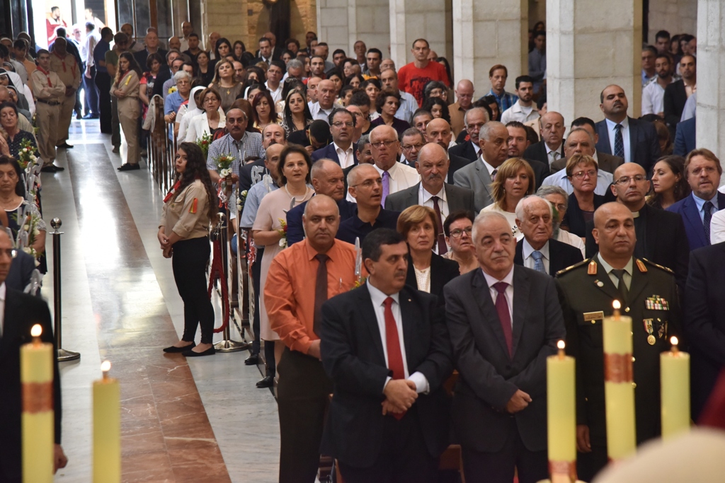 سلمان يمنح الاب فلتس مواطنة الشرف لمدينة بيت لحم في احتفال اليوبيل الفضي لرسامته الكهنوتية 