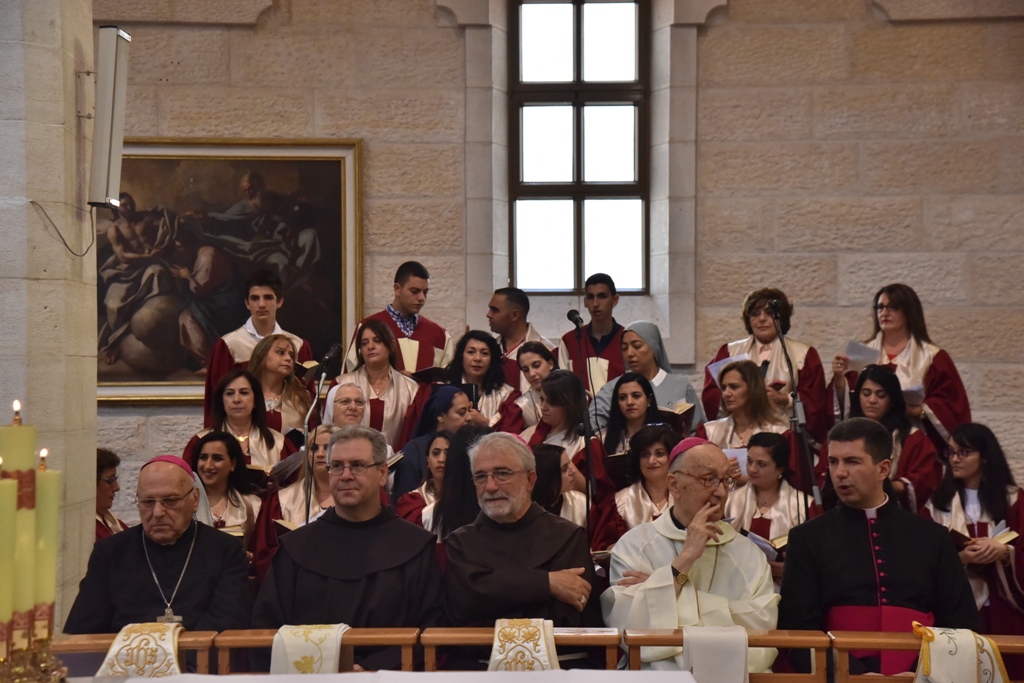 سلمان يمنح الاب فلتس مواطنة الشرف لمدينة بيت لحم في احتفال اليوبيل الفضي لرسامته الكهنوتية 