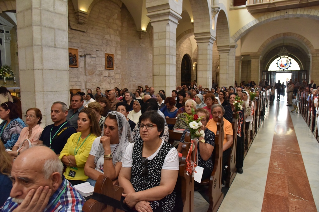 سلمان يمنح الاب فلتس مواطنة الشرف لمدينة بيت لحم في احتفال اليوبيل الفضي لرسامته الكهنوتية 