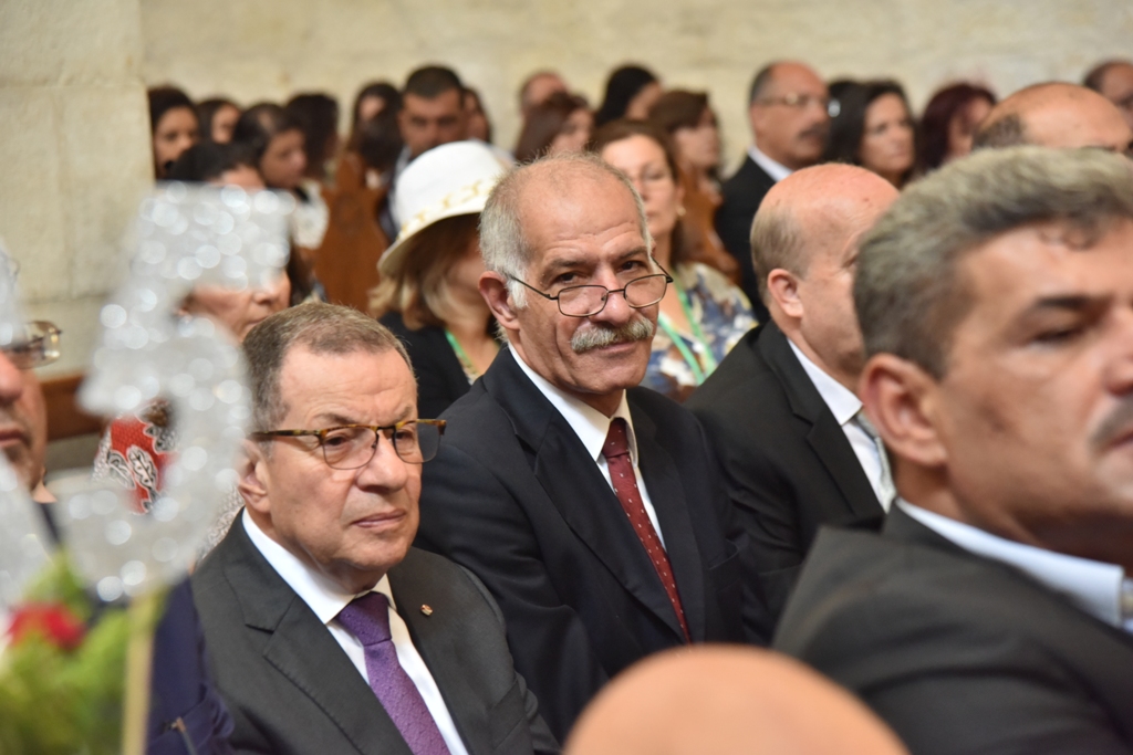 سلمان يمنح الاب فلتس مواطنة الشرف لمدينة بيت لحم في احتفال اليوبيل الفضي لرسامته الكهنوتية 