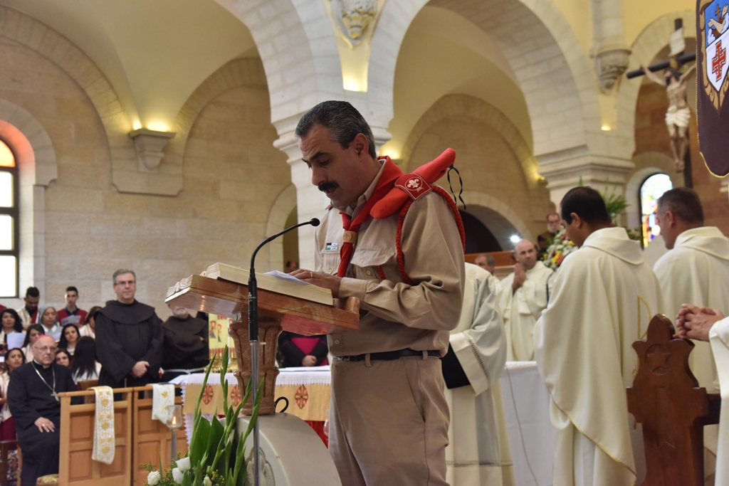 سلمان يمنح الاب فلتس مواطنة الشرف لمدينة بيت لحم في احتفال اليوبيل الفضي لرسامته الكهنوتية 