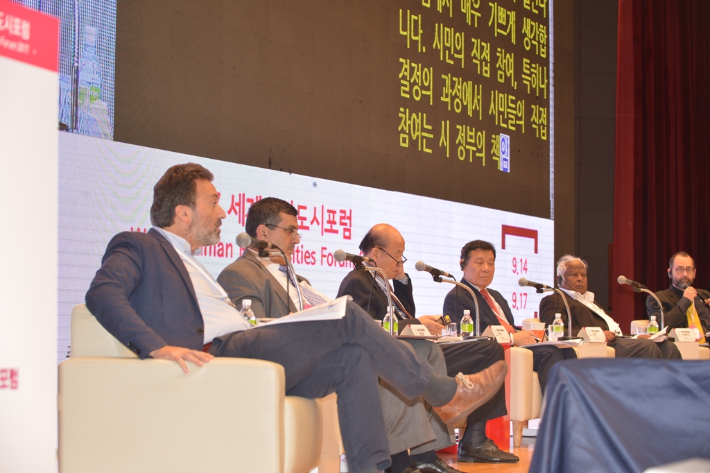 سلمان يشارك في المنتدى العالمي لمدن حقوق الإنسان في كوريا الجنوبية وينقل تحديات بيت لحم