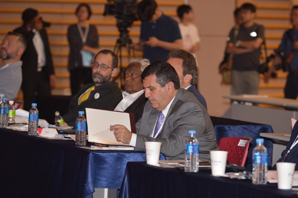 سلمان يشارك في المنتدى العالمي لمدن حقوق الإنسان في كوريا الجنوبية وينقل تحديات بيت لحم