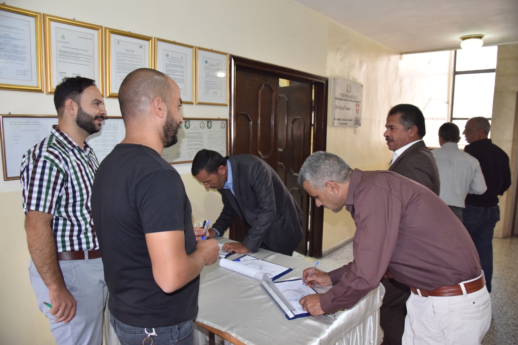  اللقاء المجتمعي الأول في بلدية بيت لحم للإعلان عن بدء عملية إعداد الخطة التنموية الإستراتيجية للمدينة للأعوام  2018- 2021