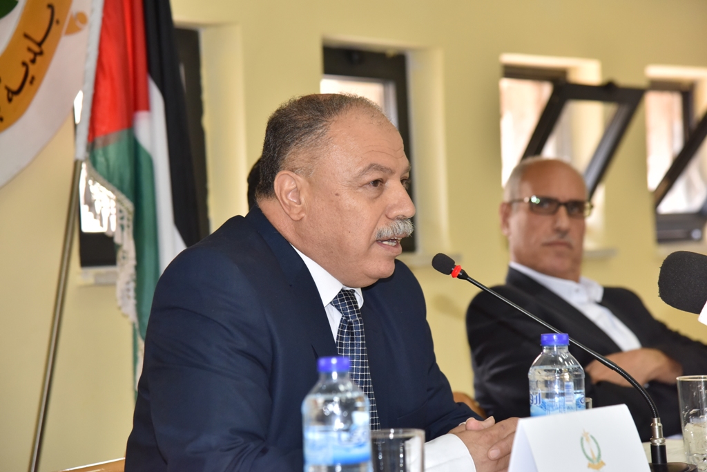  اللقاء المجتمعي الأول في بلدية بيت لحم للإعلان عن بدء عملية إعداد الخطة التنموية الإستراتيجية للمدينة للأعوام  2018- 2021