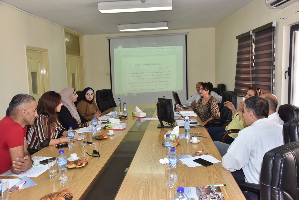 بلدية بيت لحم تستضيف اجتماع الهيئة الإدارية لمجلس تنمية الإقتصاد المحلي لمحافظة بيت لحم 