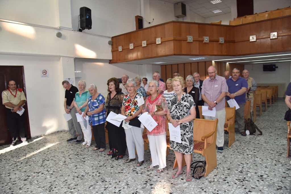  حفل في بلدية بيت لحم على شرف رئيس بلدية غلاسجو والوفد الإسكتلندي المرافق