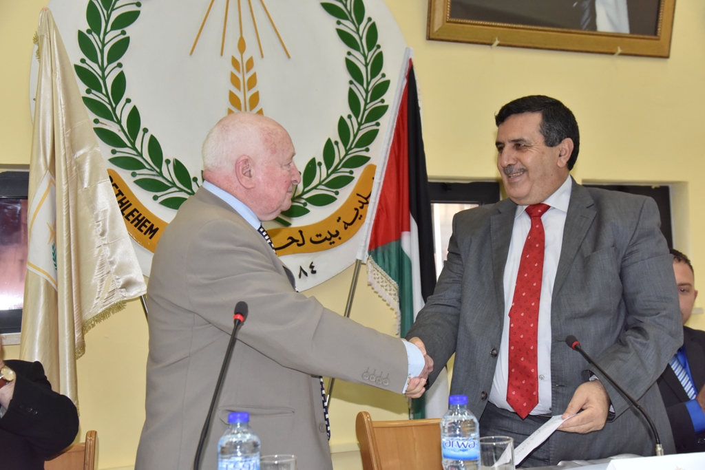  حفل في بلدية بيت لحم على شرف رئيس بلدية غلاسجو والوفد الإسكتلندي المرافق