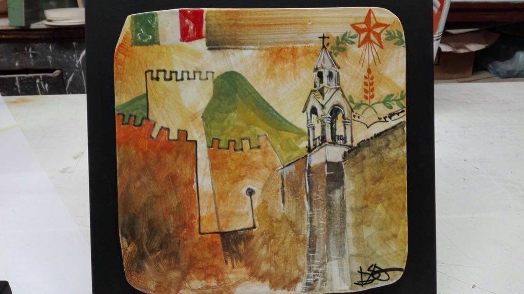 بلدية بيت لحم تشارك في احتفالية البلديات المتوأمة مع بلدية استه الإيطالية