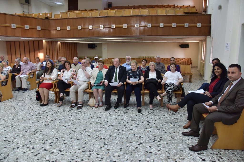  حفل في بلدية بيت لحم على شرف رئيس بلدية غلاسجو والوفد الإسكتلندي المرافق