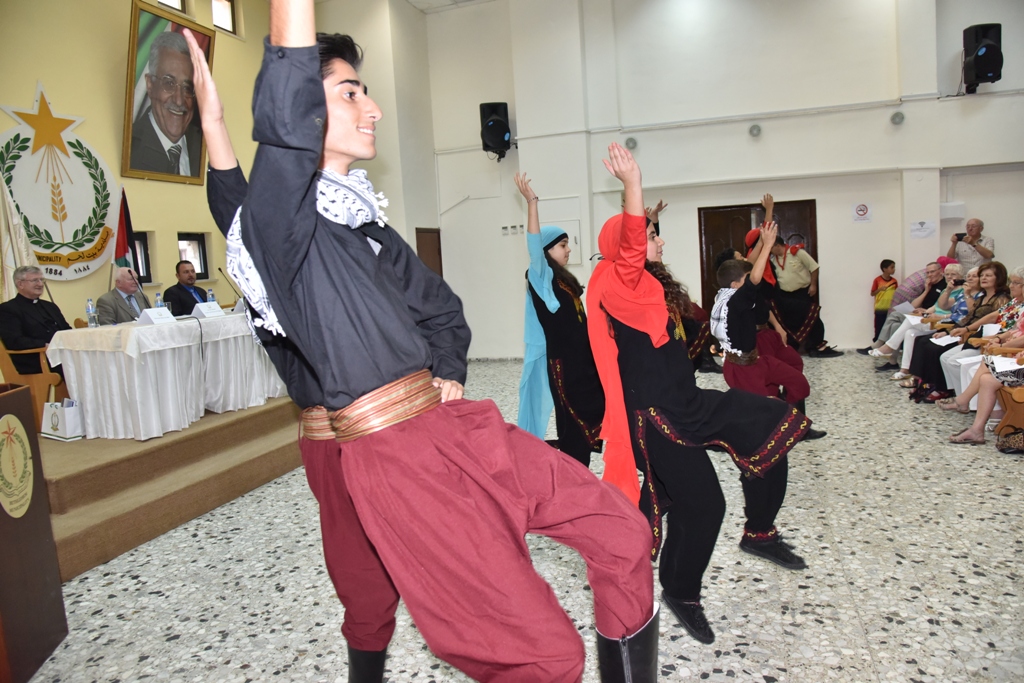  حفل في بلدية بيت لحم على شرف رئيس بلدية غلاسجو والوفد الإسكتلندي المرافق