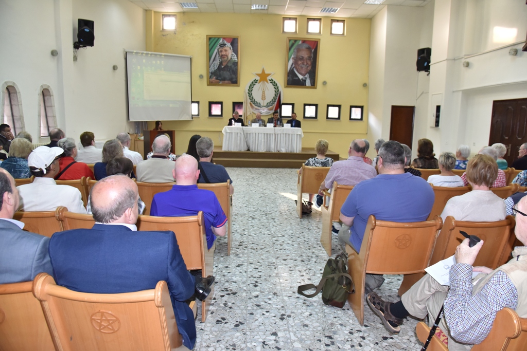  حفل في بلدية بيت لحم على شرف رئيس بلدية غلاسجو والوفد الإسكتلندي المرافق