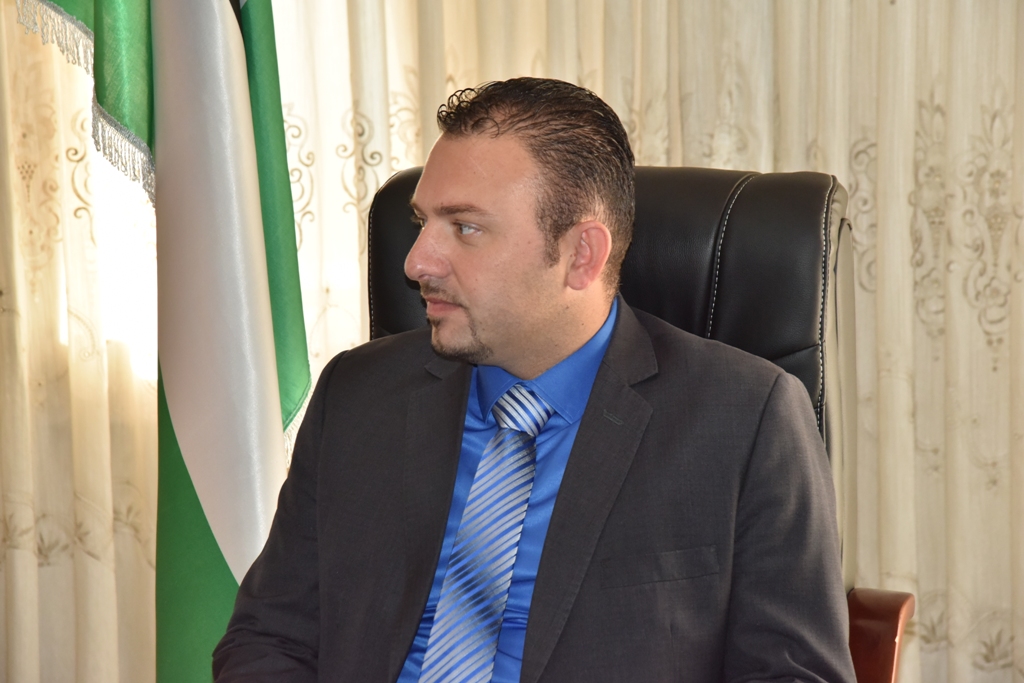 نائب رئيس بلدية بيت لحم يلتقي بالمستشار الخاص في وزارة الخارجية  الأمريكية المكلف بملف الأقليات الدينية في الشرق الأوسط وجنوب ووسط اسيا  