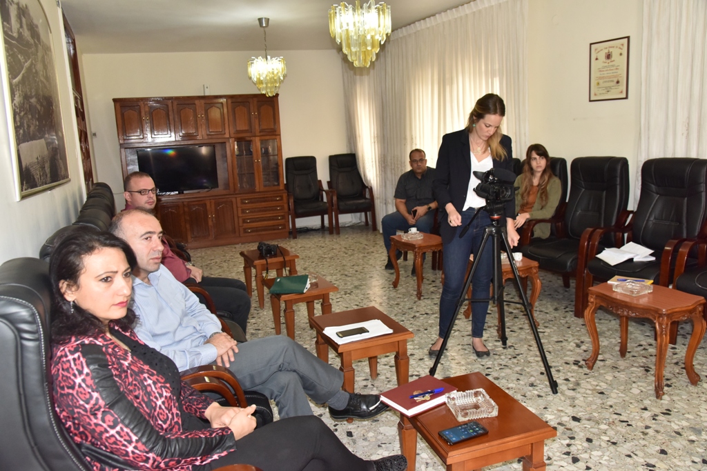 سلمان يستقبل مدير قطاع الديموقراطية والحوكمة في تيترا تيك ويعرض عليه التحديات التي تواجه البلدية 