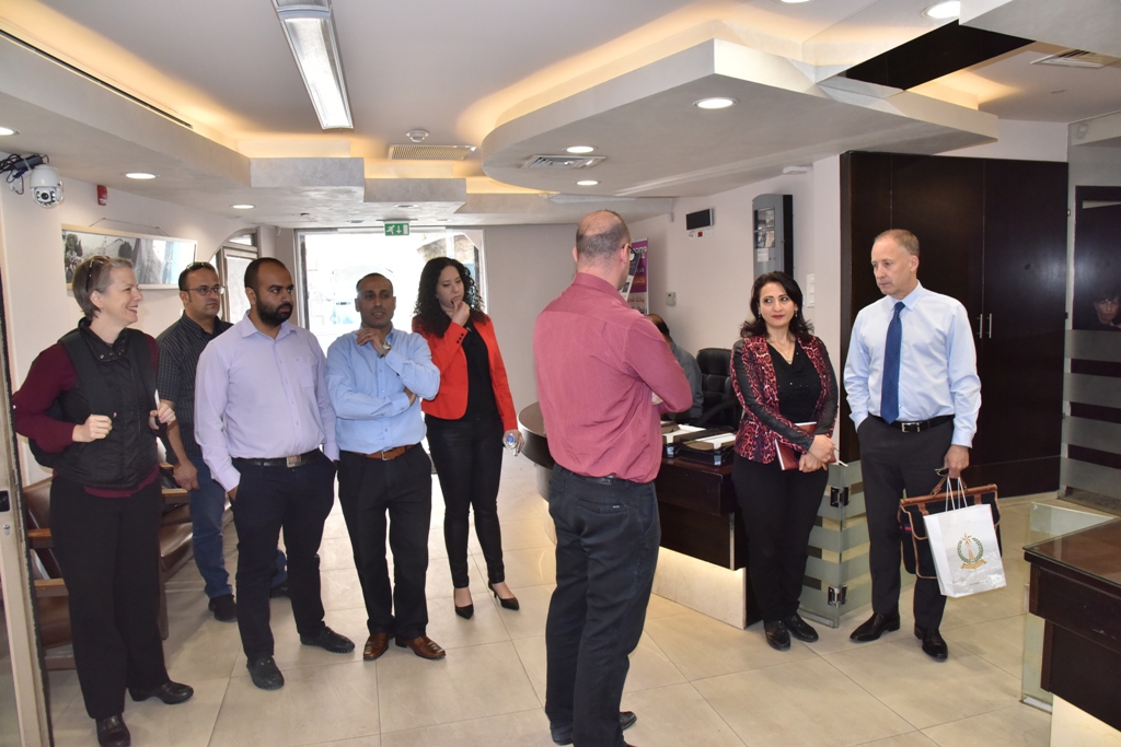 سلمان يستقبل مدير قطاع الديموقراطية والحوكمة في تيترا تيك ويعرض عليه التحديات التي تواجه البلدية 