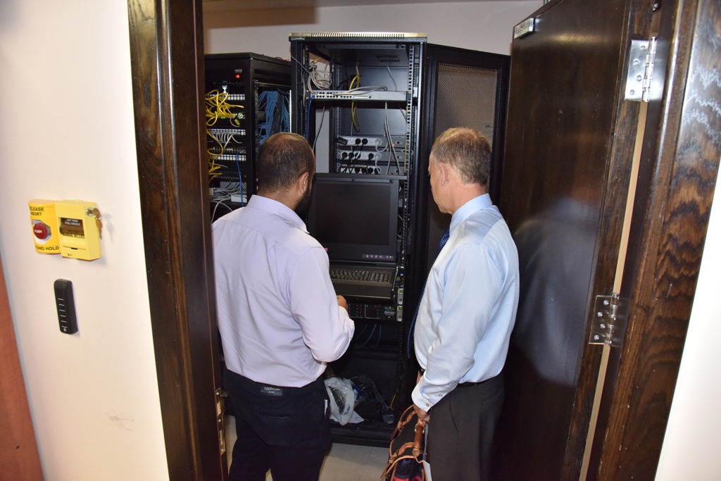 سلمان يستقبل مدير قطاع الديموقراطية والحوكمة في تيترا تيك ويعرض عليه التحديات التي تواجه البلدية 