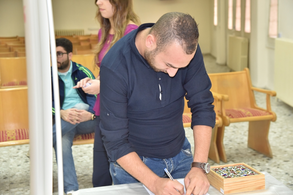 جوان حزبون رئيساً للمجلس المحلي الشبابي في مدينة بيت لحم وداود نصار نائبا له 