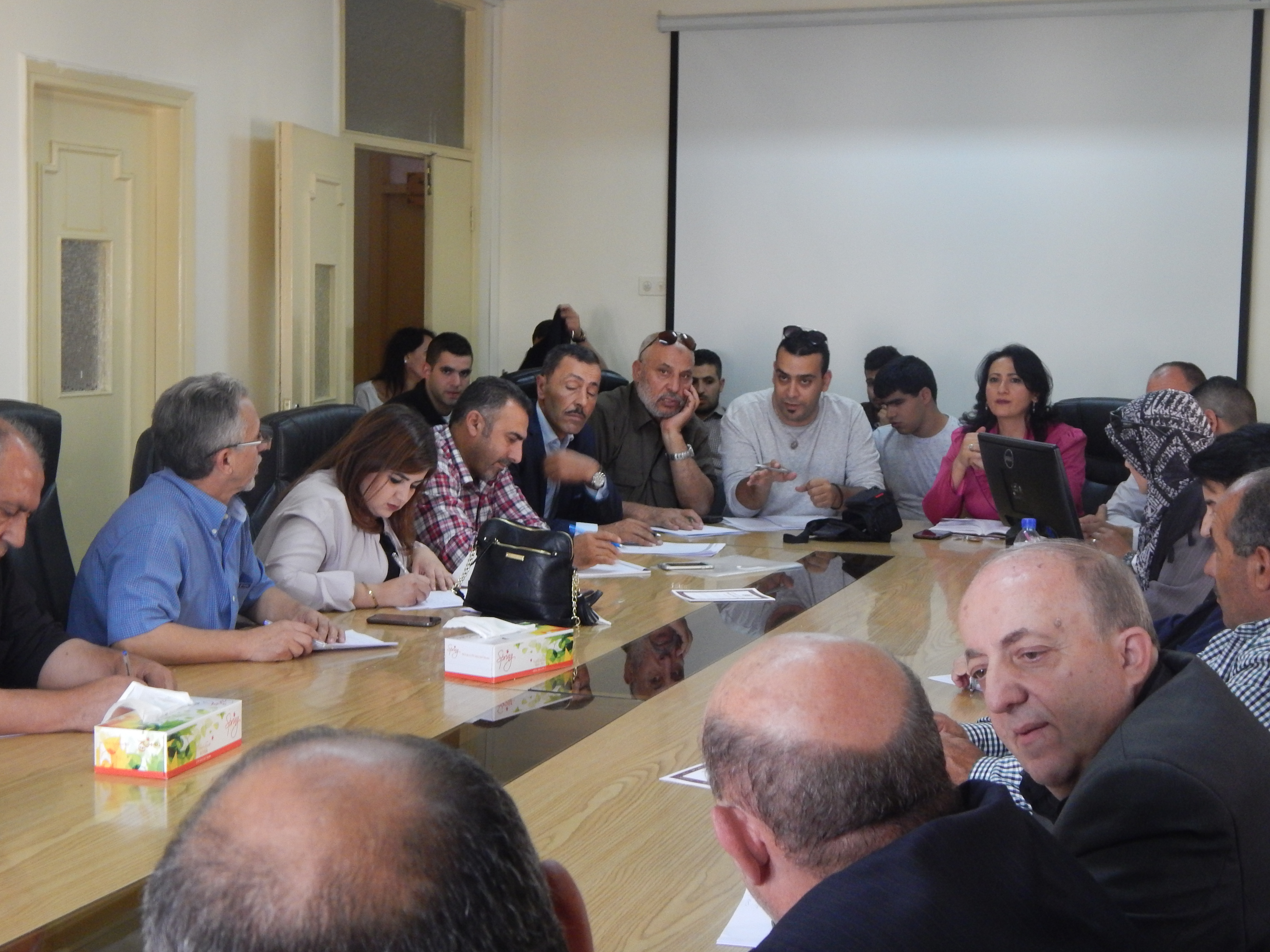 استكمالاً لمراحل إعداد الخطة التنموية الإستراتيجية لمدينة بيت لحم للأعوام 2018 – 2021 بلدية بيت لحم تعقد العديد من اللقاءات بمشاركة مجتمعية فاعلة 