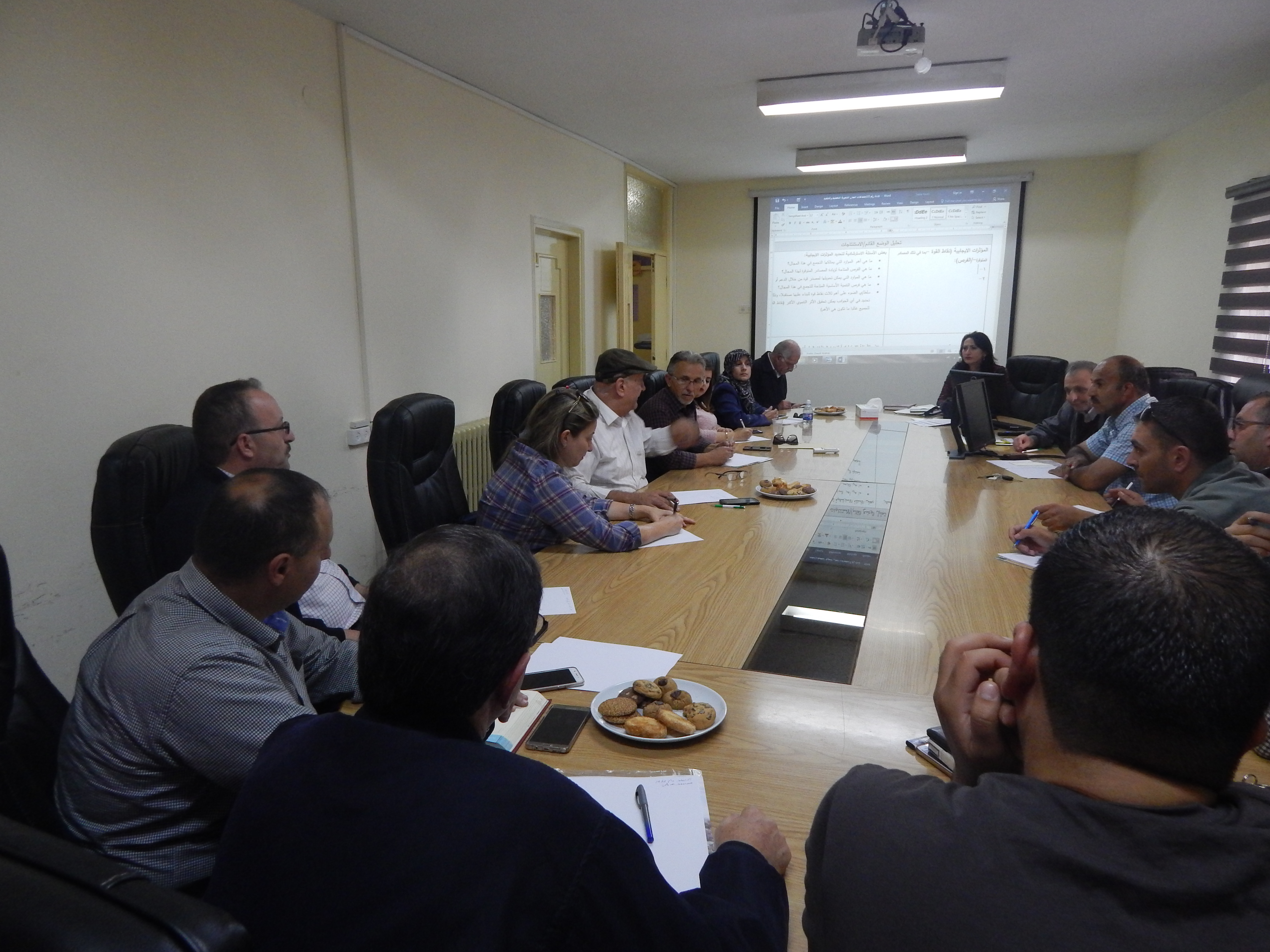 استكمالاً لمراحل إعداد الخطة التنموية الإستراتيجية لمدينة بيت لحم للأعوام 2018 – 2021 بلدية بيت لحم تعقد العديد من اللقاءات بمشاركة مجتمعية فاعلة 