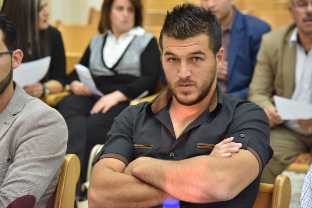 جوان حزبون رئيساً للمجلس المحلي الشبابي في مدينة بيت لحم وداود نصار نائبا له