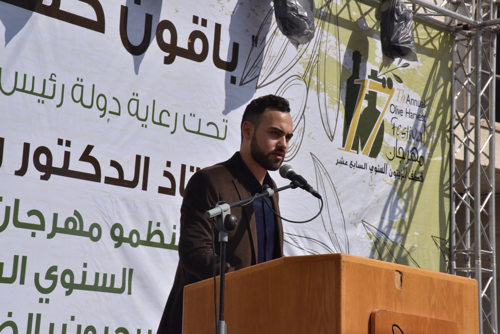 مهرجان قطف الزيتون السابع عشر ينطلق من ساحة المهد