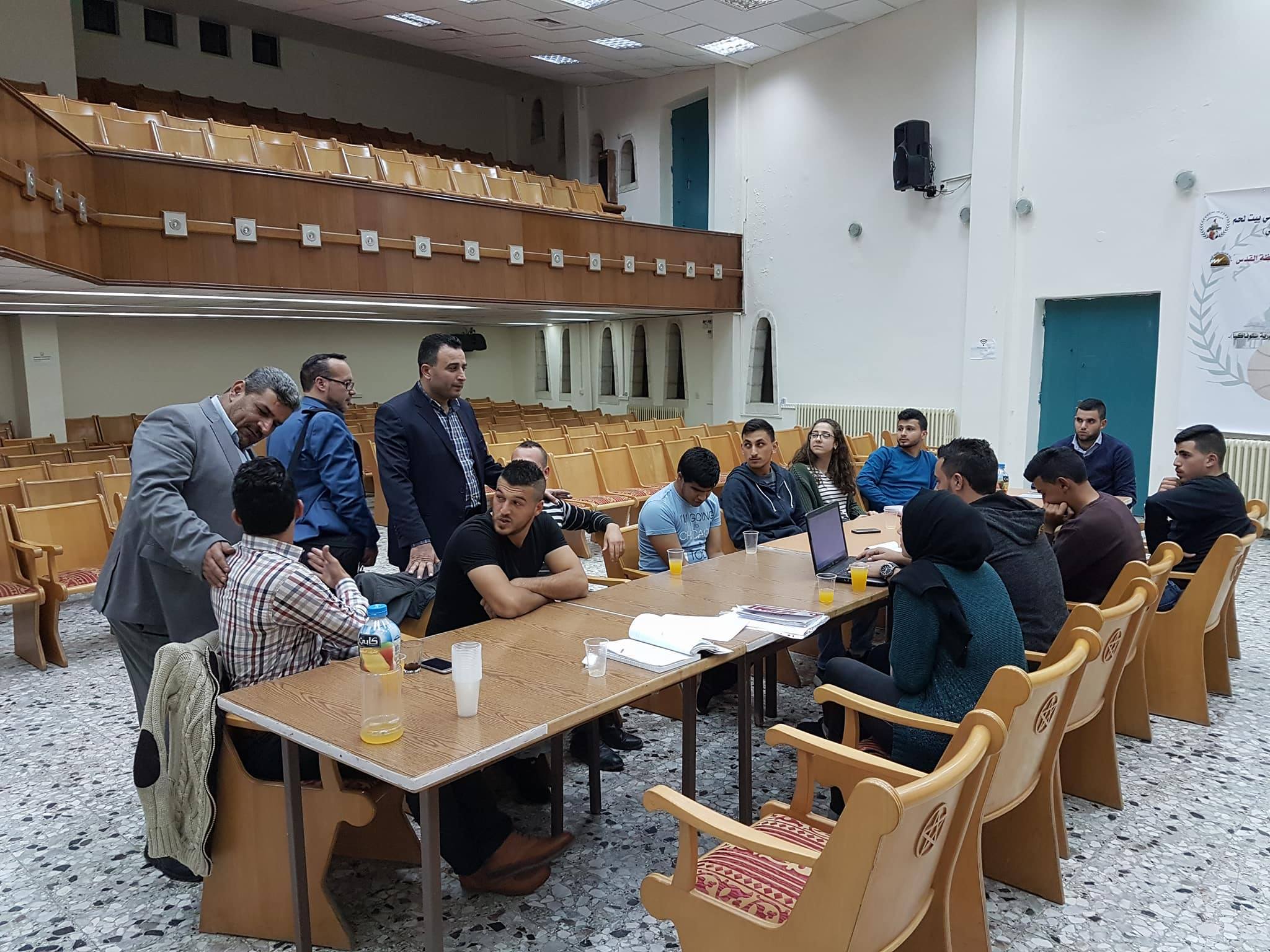 في جلسته الثالثة مجلس شبابي بيت لحم يقر مبادراته وتدريباته القادمة 