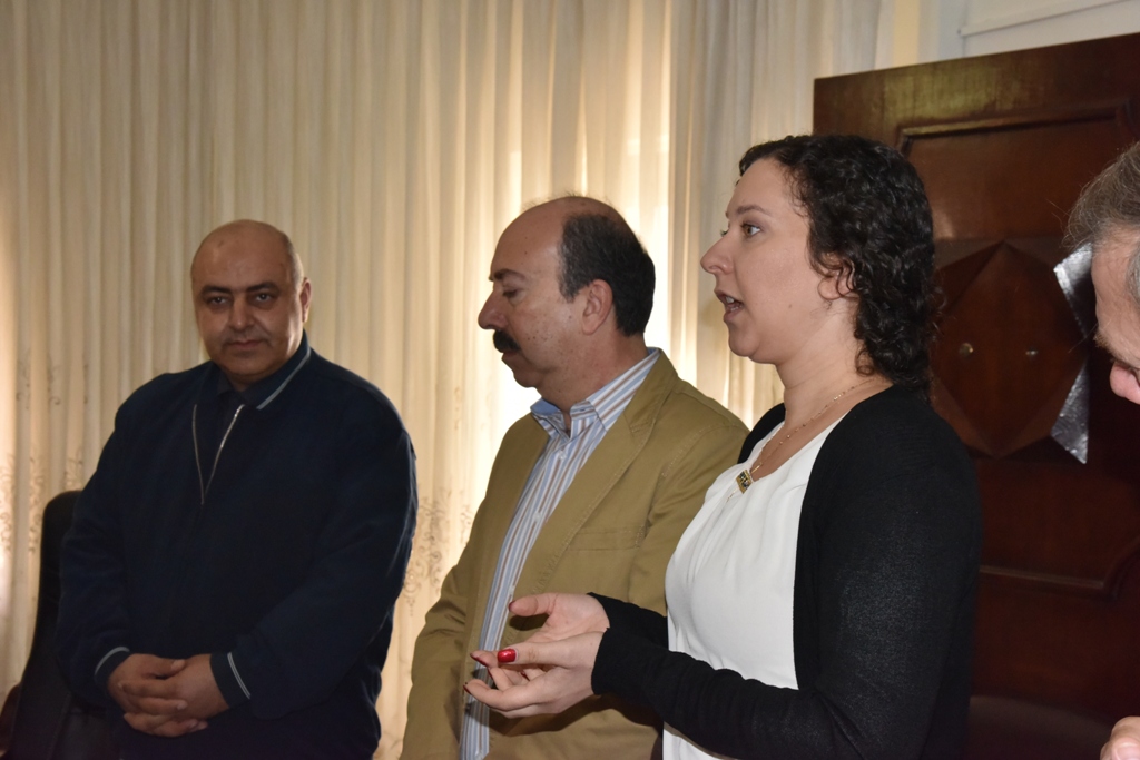 نائب رئيس بلدية بيت لحم يستقبل رئيس بلدية ويست سبرينغفيلد الأمريكية 