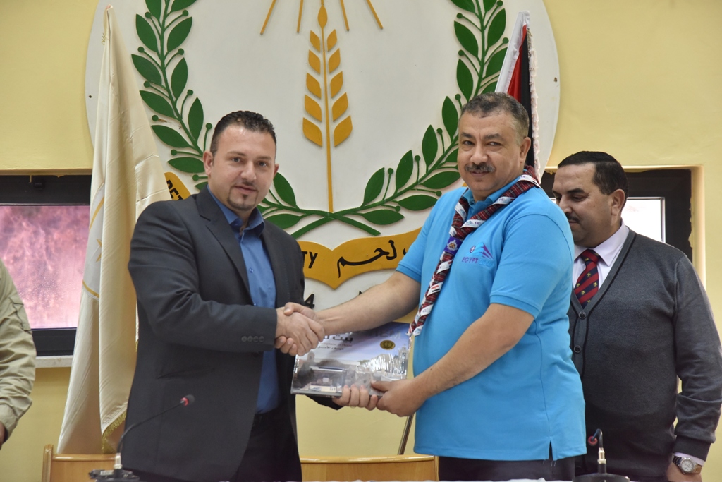 بلدية بيت لحم تستقبل مجموعات كشفية فلسطينية وعربية