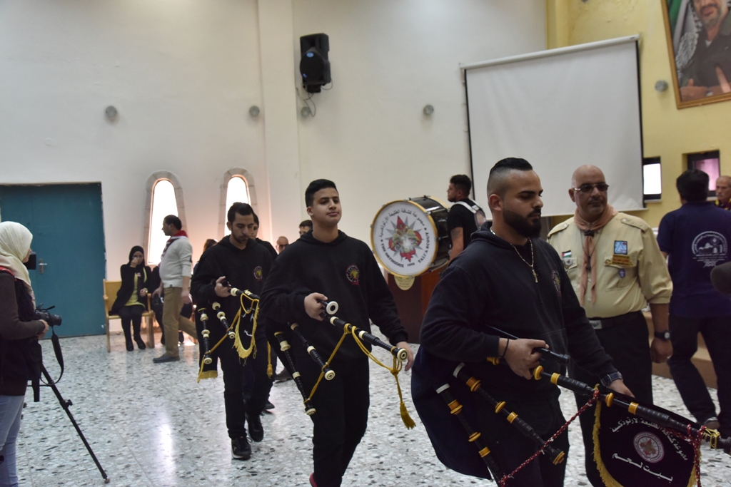 بلدية بيت لحم تستقبل مجموعات كشفية فلسطينية وعربية