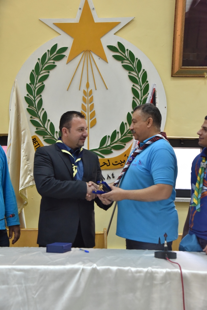 بلدية بيت لحم تستقبل مجموعات كشفية فلسطينية وعربية