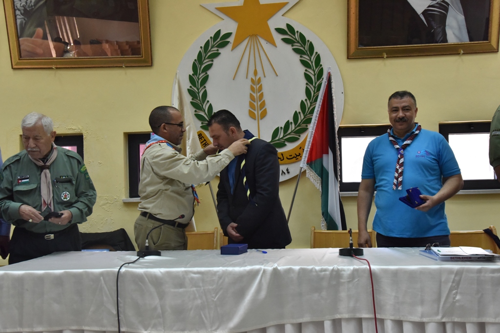 بلدية بيت لحم تستقبل مجموعات كشفية فلسطينية وعربية