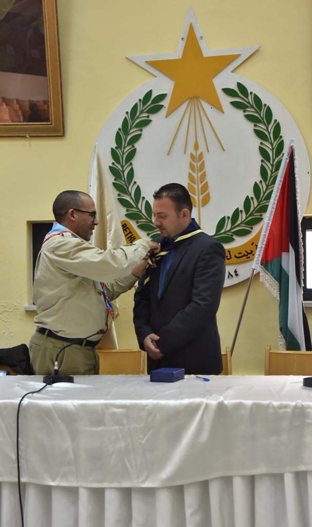 بلدية بيت لحم تستقبل مجموعات كشفية فلسطينية وعربية