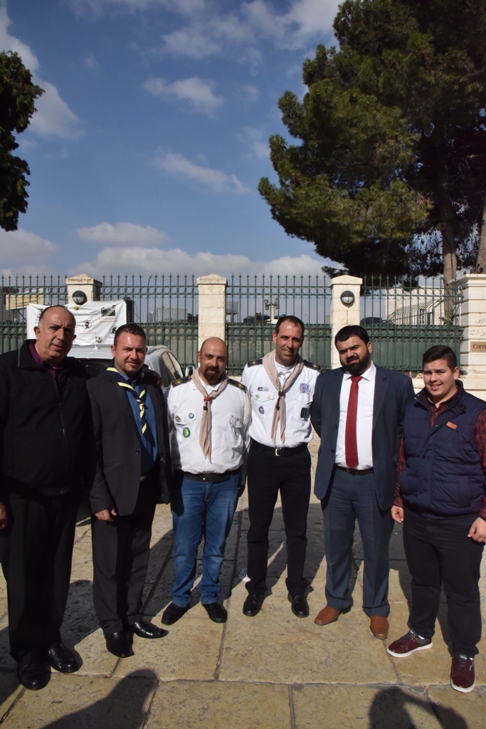 بلدية بيت لحم تستقبل مجموعات كشفية فلسطينية وعربية