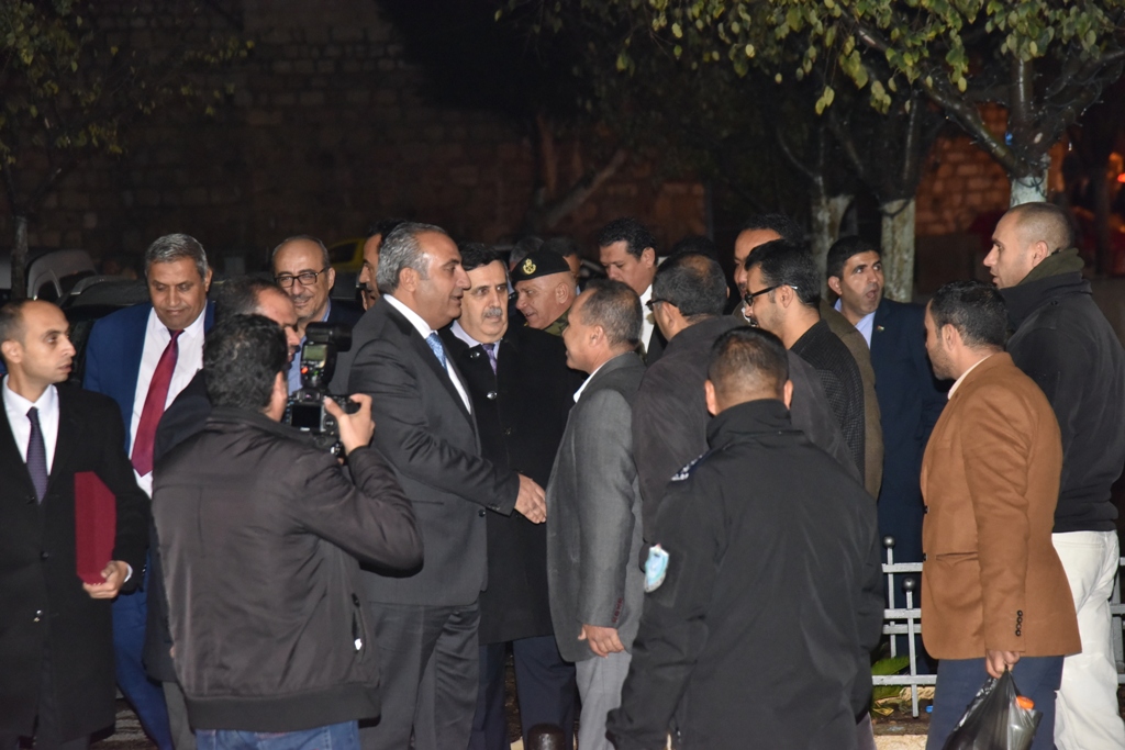 رئيس وأعضاء مجلس بلدية بيت لحم يستقبلون أمين أمانة عمان الكبرى