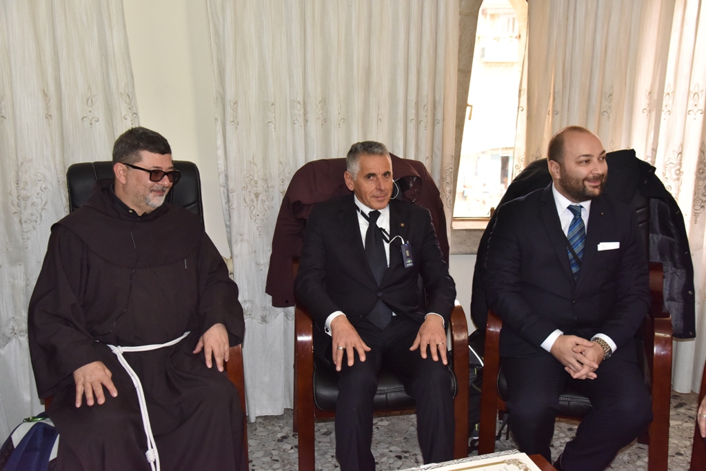 تعيين رئيس بلدية بيت لحم عضواً  أكاديمياً  فخرياً في أكاديمية بونيفاتشانا الإيطالية 