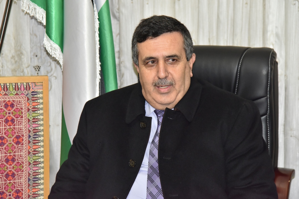 رئيس وأعضاء مجلس بلدية بيت لحم يستقبلون أمين أمانة عمان الكبرى