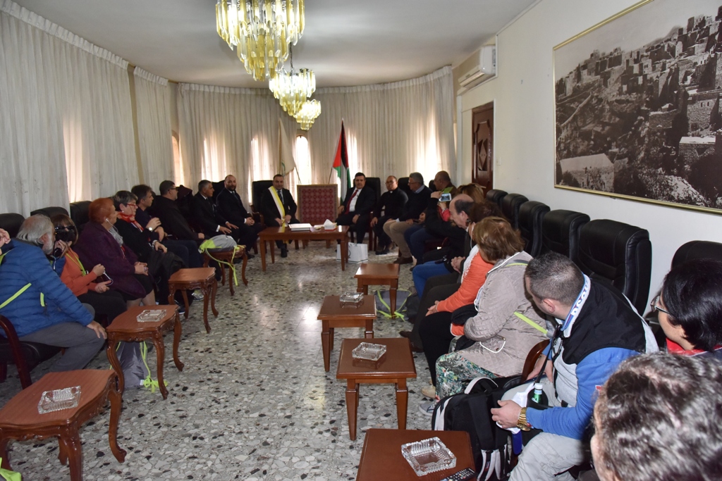 تعيين رئيس بلدية بيت لحم عضواً  أكاديمياً  فخرياً في أكاديمية بونيفاتشانا الإيطالية 