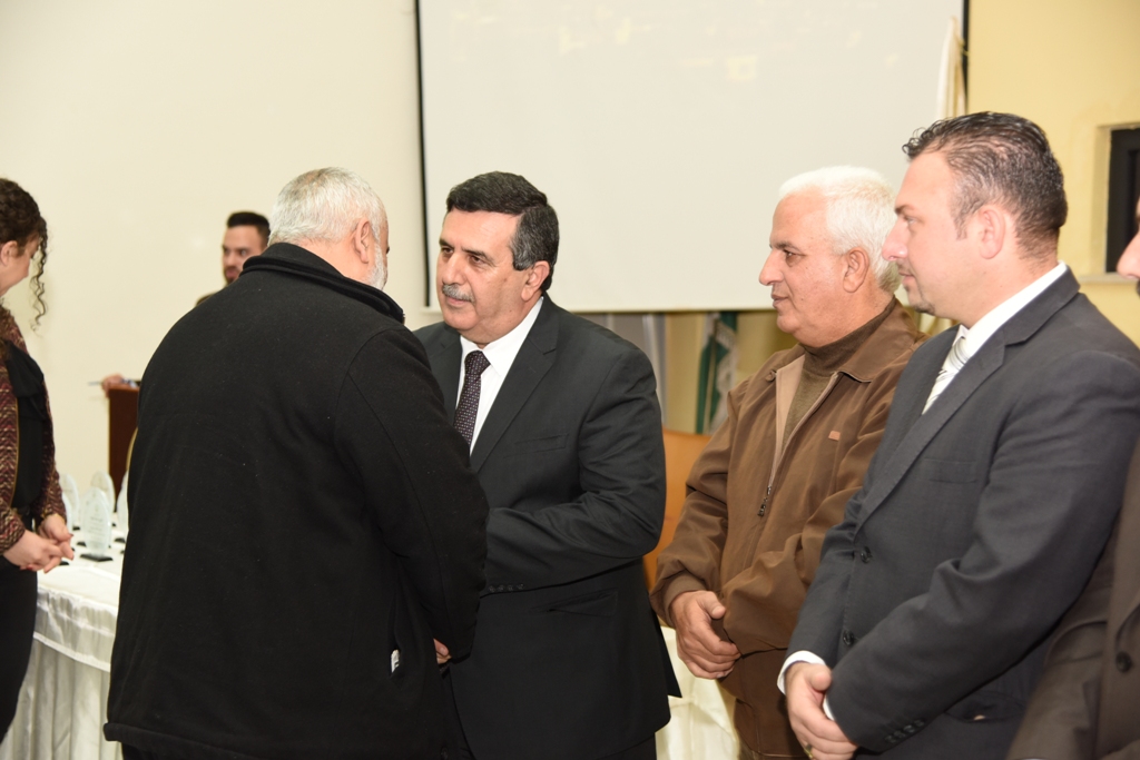 رئيس وأعضاء مجلس بلدية بيت لحم يكرمون رؤساء وأعضاء المجالس البلدية السابقة (1972-2017) والموظفين المتقاعدين وتوقيع اتفاقية توأمة بين بلديتي بيت لحم وكاستلنوفو دي بورتو الإيطالية