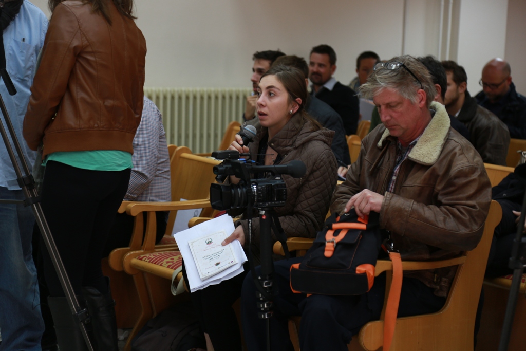 مؤتمر صحفي خاص بإحتفالات أعياد الميلاد المجيدة في دار بلدية بيت لحم