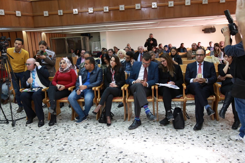 مؤتمر صحفي خاص بإحتفالات أعياد الميلاد المجيدة في دار بلدية بيت لحم